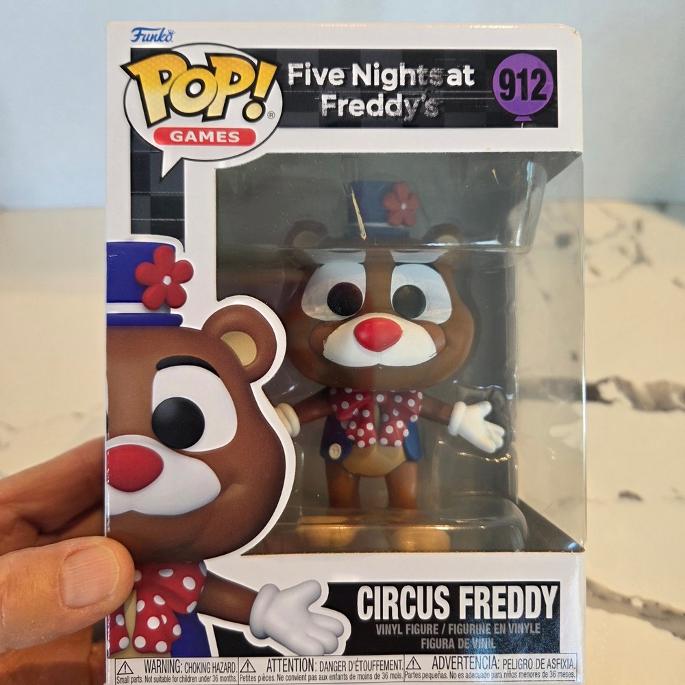 Funko Pop! Games Five Nights at Freddy's Circus Freddy Vinyl Figure #912